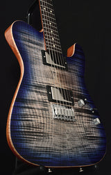 Tom Anderson Cobra Shorty Natural Black To Dark Blue Burst-Brian's Guitars