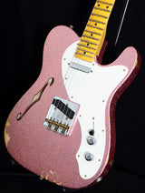 Fender Custom Shop 50's Relic Thinline Telecaster Champagne Sparkle-Brian's Guitars