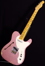 Fender Custom Shop 50's Relic Thinline Telecaster Champagne Sparkle-Brian's Guitars