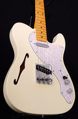 Used Fender American Vintage '69 Reissue Thinline Telecaster Olympic White-Brian's Guitars