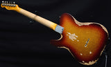 Used Fender Custom Shop 1963 Telecaster Heavy Relic Super Faded Aged 3 Tone Sunburst Sparkle-Brian's Guitars