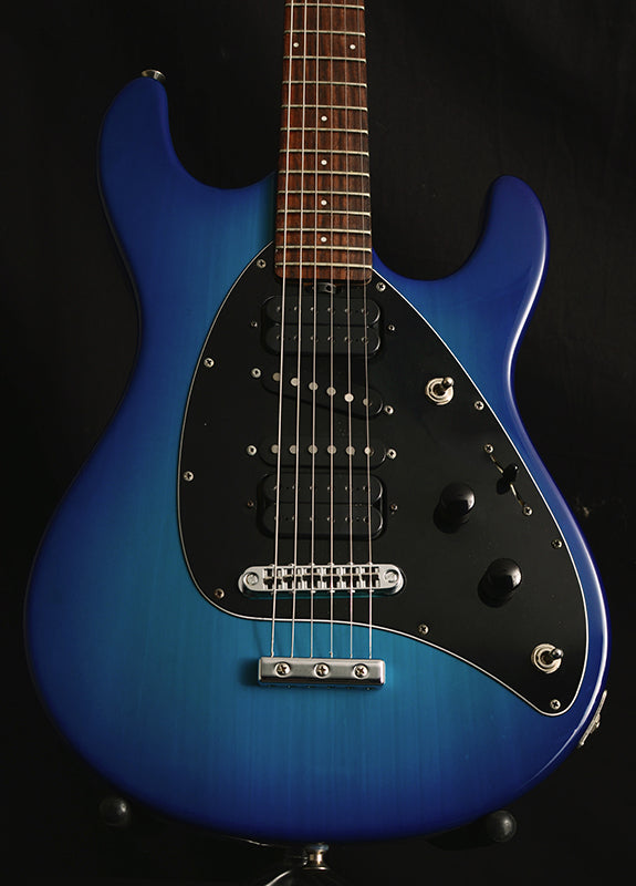 Used Ernie Ball Music Man Steve Morse Blue Burst-Brian's Guitars