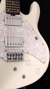 Used Ernie Ball Music Man Silhouette Double-Neck White-Brian's Guitars