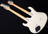 Used Ernie Ball Music Man Silhouette Double-Neck White-Brian's Guitars