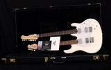 Used Ernie Ball Music Man Silhouette Double-Neck White-Brian's Guitars