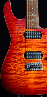 Used Tom Anderson Drop Top Seven String Fireburst-Brian's Guitars