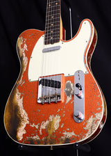 Fender Custom Shop 1960 Telecaster Custom Super Heavy Relic Candy Tangerine Sparkle-Brian's Guitars
