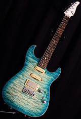 Tom Anderson Drop Top Shorty Natural Bora Blue Burst-Brian's Guitars