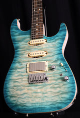 Tom Anderson Drop Top Shorty Natural Bora Blue Burst-Brian's Guitars