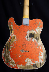 Fender Custom Shop 1960 Telecaster Custom Super Heavy Relic Candy Tangerine Sparkle-Brian's Guitars