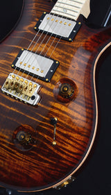 Paul Reed Smith Wood Library Custom 24 'FatBack' Swamp Ash Black Gold-Brian's Guitars