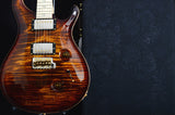 Paul Reed Smith Wood Library Custom 24 'FatBack' Swamp Ash Black Gold-Brian's Guitars