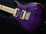 Used Paul Reed Smith SE Custom 24 LTD Flame Maple Purple Burst-Brian's Guitars