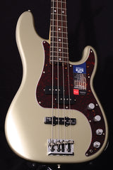 Fender American Elite Precision Bass Champagne-Brian's Guitars