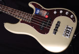 Fender American Elite Precision Bass Champagne-Brian's Guitars