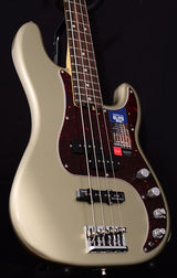 Fender American Elite Precision Bass Champagne-Brian's Guitars