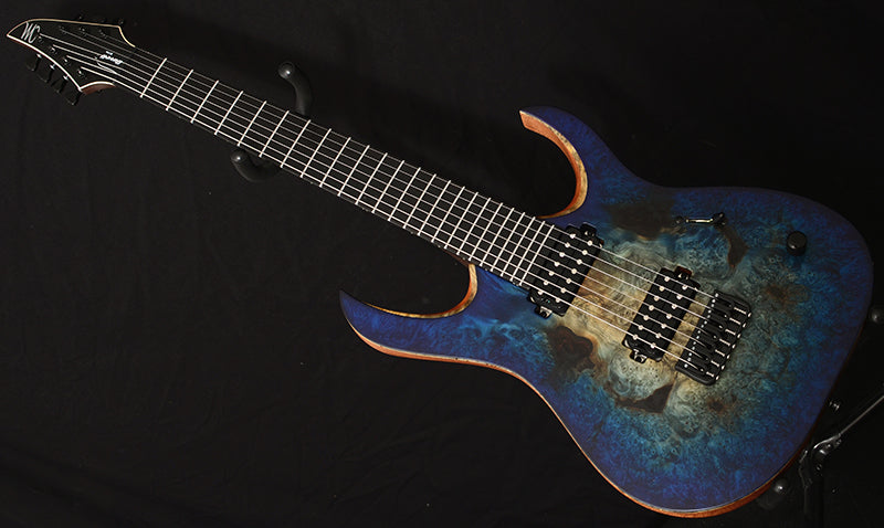 Mayones Duvell Elite 7 Natural Fade Blue Burst-Brian's Guitars