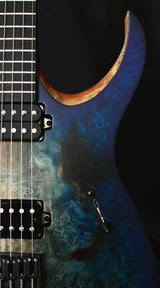 Mayones Duvell Elite 7 Natural Fade Blue Burst-Brian's Guitars