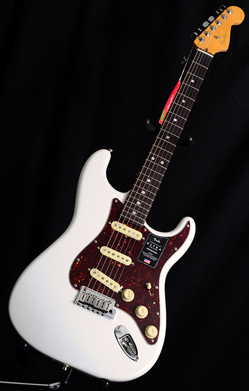 Fender American Ultra Stratocaster Arctic Pearl-Brian's Guitars