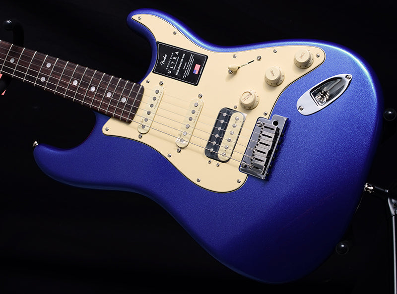 Fender American Ultra Stratocaster HSS Cobra Blue-Brian's Guitars