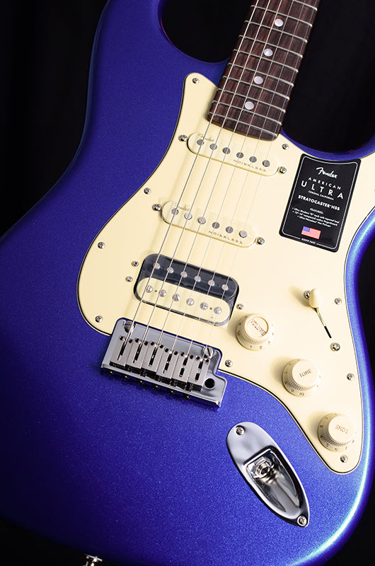 Fender American Ultra Stratocaster HSS Cobra Blue-Brian's Guitars
