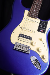 Used Fender American Ultra Stratocaster HSS Cobra Blue-Brian's Guitars