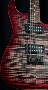 Used Tom Anderson Drop Top Natural Back to Red Burst-Brian's Guitars
