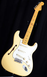Used Fender Eric Johnson Thinline Stratocaster Vintage White-Brian's Guitars