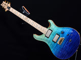 Paul Reed Smith Wood Library Custom 24 'Fatback' Swamp Ash Blue Fade-Brian's Guitars