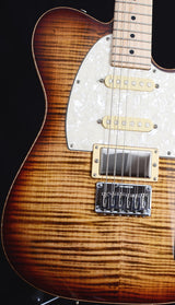 Tom Anderson Drop T Classic Shorty Hollow Light Tiger Eye Burst-Brian's Guitars
