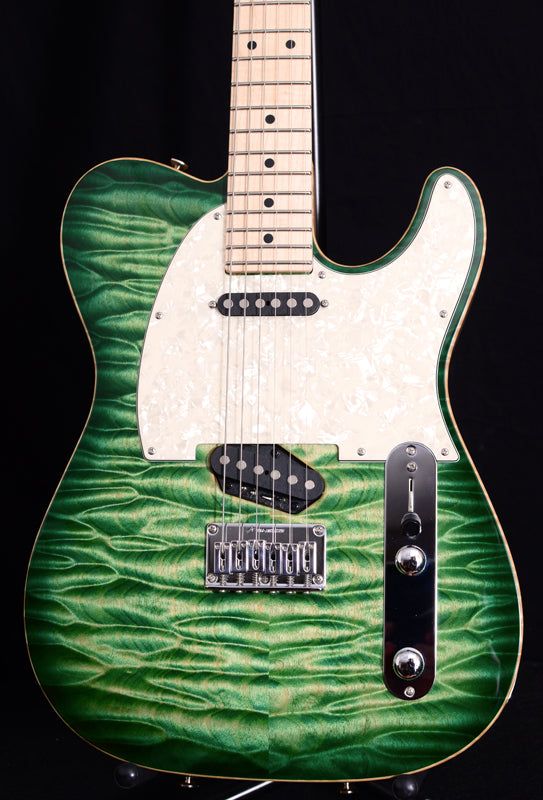 Tom Anderson Drop T Classic Hollow Shorty Key Lime Burst-Brian's Guitars