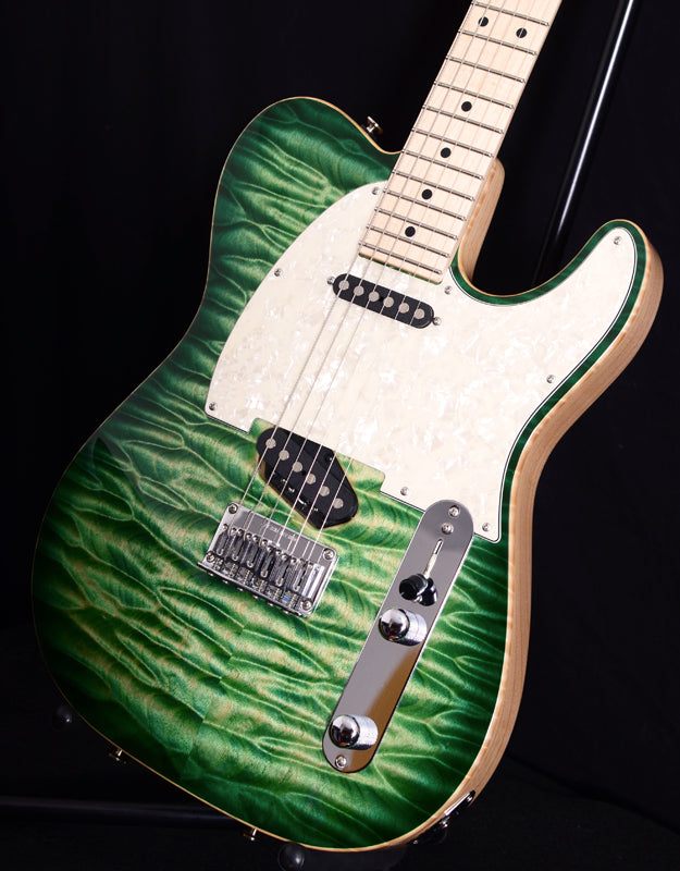 Tom Anderson Drop T Classic Hollow Shorty Key Lime Burst-Brian's Guitars