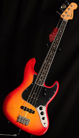 Fender Rarities Flame Ash Top Jazz Bass Plasma Red Burst-Electric Guitars-Brian's Guitars