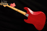 Fender Rarities Flame Ash Top Jazz Bass Plasma Red Burst-Electric Guitars-Brian's Guitars