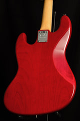 Fender Rarities Flame Ash Top Jazz Bass Plasma Red Burst-Electric Guitars-Brian's Guitars