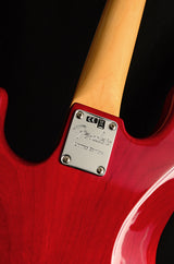 Fender Rarities Flame Ash Top Jazz Bass Plasma Red Burst-Electric Guitars-Brian's Guitars