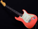 Used Fender Custom Shop Masterbuilt '59 Stratocaster Relic Faded Fiesta Red-Brian's Guitars