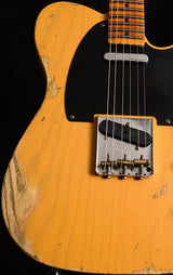Fender Custom Shop 1953 Heavy Relic Telecaster Butterscotch Blonde-Brian's Guitars