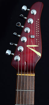 Used Tom Anderson Cobra Cajun Red Dark Red Burst-Brian's Guitars