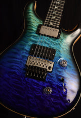 Paul Reed Smith Wood Library Custom 24 Floyd Brian's Limited Blue Fade Smokeburst