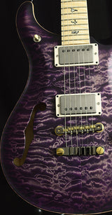 Used Paul Reed Smith Wood Library Artist McCarty 594 Semi-Hollow Faded Purple Burst-Brian's Guitars