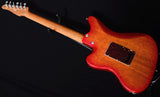 Used Tom Anderson Raven Superbird Transparent Amber To Cherry Burst-Brian's Guitars