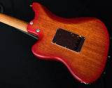 Used Tom Anderson Raven Superbird Transparent Amber To Cherry Burst-Brian's Guitars
