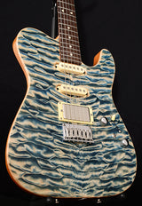 Used Tom Anderson Hollow Drop T Shorty Natural Blue-Brian's Guitars