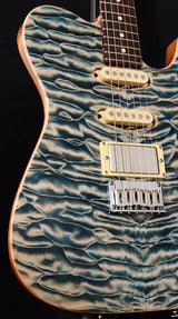 Used Tom Anderson Hollow Drop T Shorty Natural Blue-Brian's Guitars