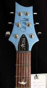 Paul Reed Smith SE Mira Frost Blue Metallic-Electric Guitars-Brian's Guitars