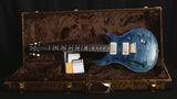 Used Paul Reed Smith Wood Library Custom 24 Semi-Hollow River Blue-Brian's Guitars