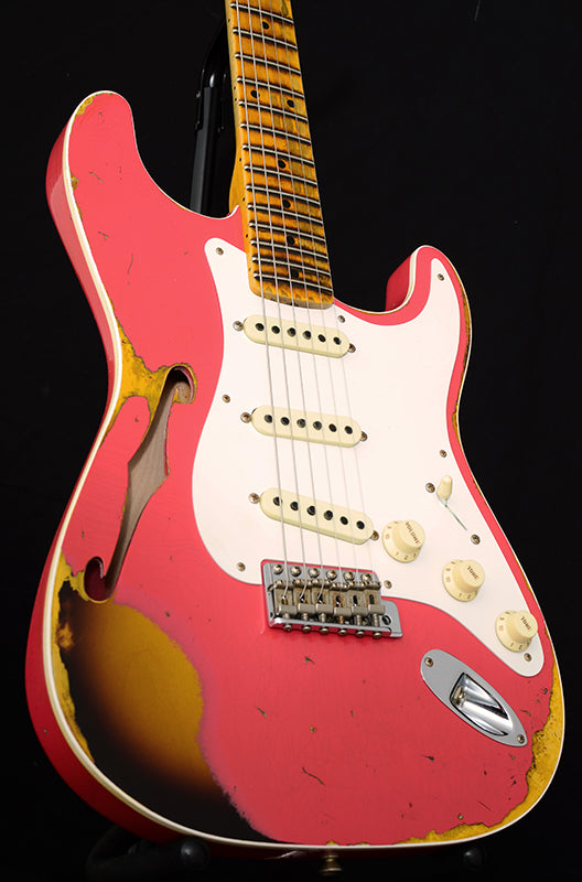 Coral on sale pink stratocaster