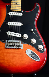 Fender Player Stratocaster Plus Top Aged Cherry Burst-Brian's Guitars