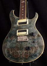 Paul Reed Smith SE Custom 24 Poplar Burl Whale Blue-Electric Guitars-Brian's Guitars